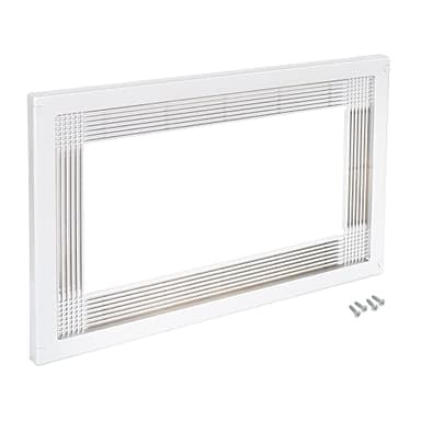 Emuca Microwave Framework for Fixing Into Cabinet, White, 60 cm, 1 set