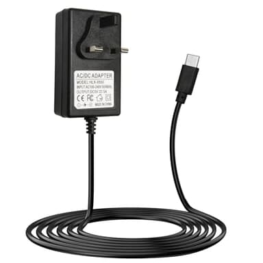 USB C Power Supply for Raspberry Pi 5 UK Plug 27W 5V 5A PD Power Adapter Type C Charger for Raspberry Pi 5 4GB/8GB/16GB