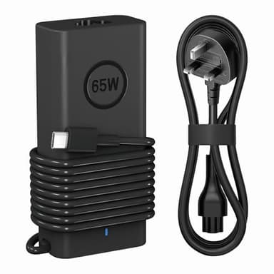 AILKIN 65W USB C Laptop Charger, Compatible with Dell laptop charger, for Dell Latitude 7530/7440/7430/7420/7410/7390/7340/7330/7320/5540/5530/5520/5430/5420/5320/3540 XPS 13 Type C Power Adapter