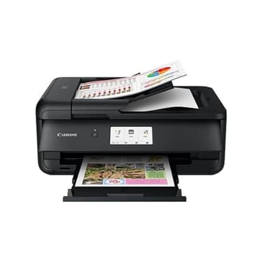 Canon PIXMA TS9550a Wireless A3 Colour All-in-One Inkjet Photo Printer - A3 Print, Copy, Scan - ADF, Touchscreen - Wi-Fi, Ethernet, Cloud Link Connectivity - Multi-Media Support - Home Printer