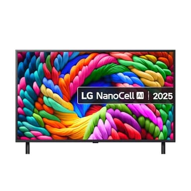 LG 43NANO90A6B 43-Inch NANO AI 4K Smart TV (webOS 25 Platform with AI Concierge, alpha 7 AI Processor 4K Gen8, Game Optimiser & ALLM, 60Hz) [Model 2025]