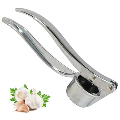Armo® Garlic Press Mincer Crusher Professional Garlic Press Garlic Chopper Metal Garlic Crusher