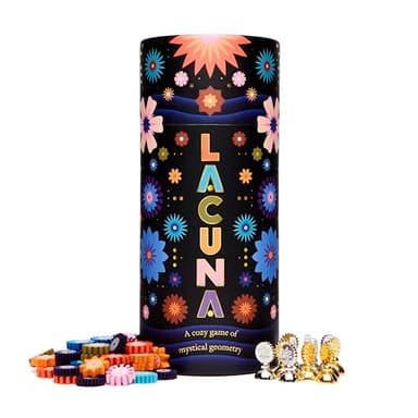 Lacuna, A Cozy Game of Mystical Geometry, For 2 Players, Ages 8+