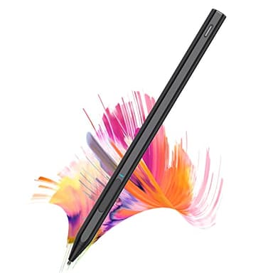 ZELAXY Stylus Pen for Surface, Compatible with Microsoft Surface Pro X/9/8/7/6/5/4/3/Surface Laptop 5/4/3/2/1/go 3/2/1/Book 2/1/Studio, Magnetic Adsorption, Palm Rejection Stylus Pen- Black