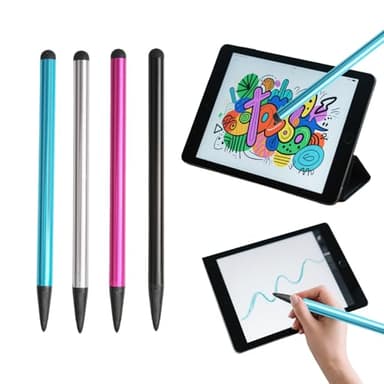 4PCS Stylus Pens for Touch Screens High Sensitivity Surface Pen Compatible With All Tablet Touch Screens Back to School for IPhone, IPad Pro, Air, mini, Air, Samsung Galaxy, 4 Colours