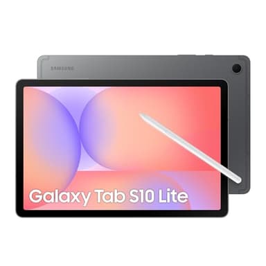 Samsung Galaxy Tab S10 Lite, AI Tablet, 6GB Memory, 256GB Storage, 10.9" 90Hz display, S Pen Included, Long Battery Life, Grey, 3 Year Extended Warranty (UK Version)