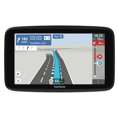 TomTom Car Sat Nav GO Classic 2nd (6 inch, with Traffic information, speed cam alert trial, Europe Map updates included, updates via WiFi, Moving Lane Guidance, integrated reversible mount)
