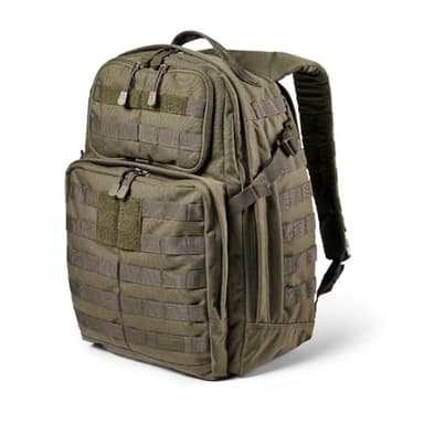 5.11 Tactical Backpack, RUSH 24 2.0 Military Survival Molle Back Pack with Laptop Compartment, 37L, Ranger Green, Style 56563ABR