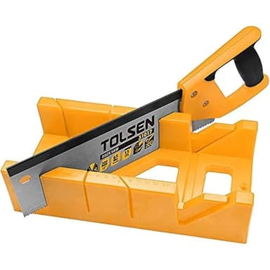 Tolsen Mitre Box & Fine Tenon Saw 300mm 12"