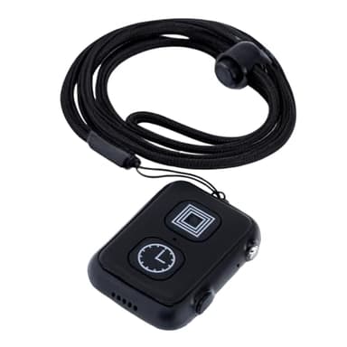 SureSafeGO Pendant Alarm For Seniors - Fall Detection, Fully Mobile GPS Tracking, Water Resistant, upto 4 Day Battery Life - Personal Alarms For Elderly, OAP, Dementia, Alzheimer's, Old Age Loved Ones