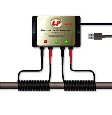 Little Plumber - LP2 Water Softener - For Large Houses With 5+ Bedrooms - Easy To Install - Removes Existing Limescale & Saving up to 70% Heating Costs - Protects & Extends Life Of Appliances