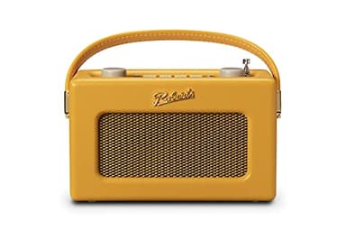 Roberts Revival UNO FM/DAB/DAB+ Digital Radio with Bluetooth, Sunburst Yellow