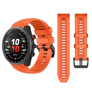 OVERSTEP Silicone Strap compatible with Garmin Approach S70 47MM, Soft silicone Watch Strap for Approach S70 47MM Strap.