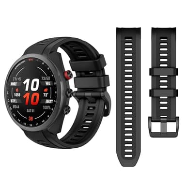 OVERSTEP Silicone Strap compatible with Garmin Approach S70 47MM, Soft silicone Watch Strap for Approach S70 47MM Strap.