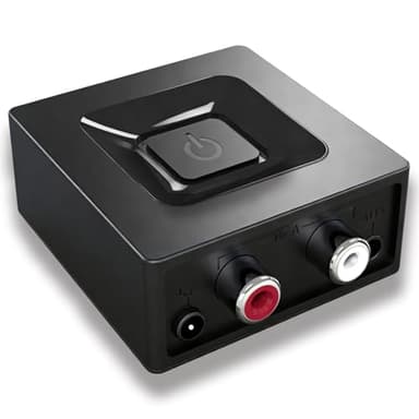 Bluetooth 5.0 Receiver for Home Stereo Music Streaming System, HiFi Bluetooth Audio Adapter with 3.5mm Aux/RCA Output, Low Latency for Mac/PC/Smartphone/Tablet/Speaker