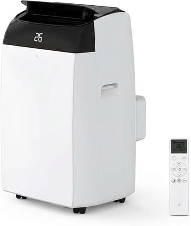 Aptliton Portable Air Conditioner 10000 BTU – 3-in-1 Mobile AC with Cooling, Dehumidifier & Fan – 24H Timer, Remote Control, Quiet Operation, Window Kit – Cools Up to 500 Sq Ft – Ideal for Bedroom,