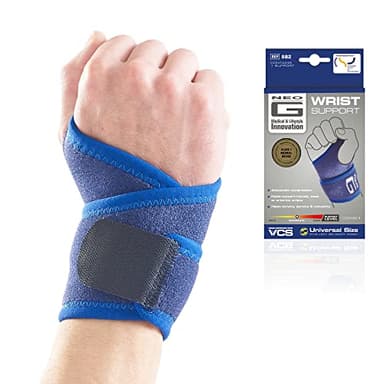 Neo-G Wrist Support for Arthritis, Joint Pain, Sprains, Strains, Instability - Wrist Brace Adjustable Compression Hand Support Right Hand or Left Hand – Class 1 Medical Device