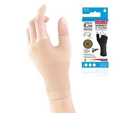 Neo-G Wrist and Thumb Support for Arthritis, Joint Pain, Tendonitis, Sprain, Hand Instability - Wrist Support for Sports, Daily Wear – Wrist Brace Compression Hand Support - M - Beige