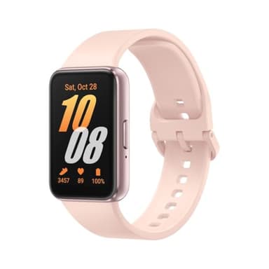 Samsung Galaxy Fit3, Smart Watch, Fitness Tracker, Health Monitoring, Pink Gold, 3 Year Extended Warranty (UK Version)