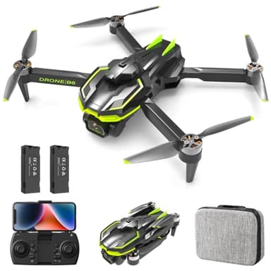 Drone with Camera 4K for Kids and Adults, Brushless Motor Foldable Drone for Beginner, 36 Mins Flight Time/One Key Start/Gesture Photography, Toys for Boys and Girls 8-12 Birthday Gifts
