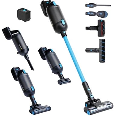 Halo Capsule X Pets Cordless Vacuum Cleaner | Best Buy Which? 2025 & Good Housekeeping 2025| Mini Power Brush, Hard Floor Roller, 10 Bags & Wall Dock | 60 Mins Run | 2.0 Litre Capacity & HEPA Filter
