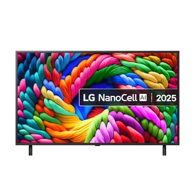 LG 75NANO90A6B 75-Inch NANO AI 4K Smart TV (webOS 25 Platform with AI Concierge, alpha 7 AI Processor 4K Gen8, Game Optimiser & ALLM, 60Hz) [Model 2025]