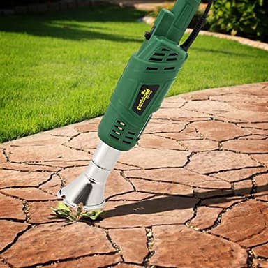 Parkland® 2000W Electric Weed Killer Burner Wand Thermal Weeding Stick - up to 600 Degree Weeder Tool for Garden, Patio, Driveway by