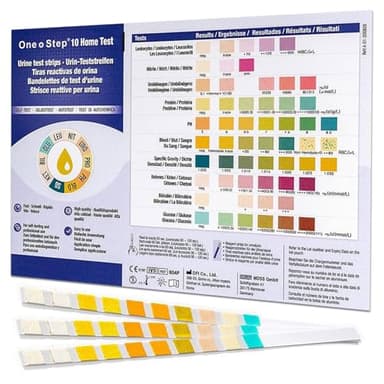 15 x Urine Test Strips 10 Parameter Urinalysis Testing Kits