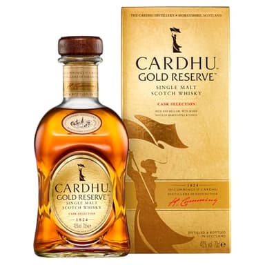Cardhu Gold Reserve Single Malt Scotch Whisky | 40% vol | 70cl | from One of the Oldest Speyside Distilleries | Notes of Baked Apple & Toffee | Perfect for Gifting | with Gift Box