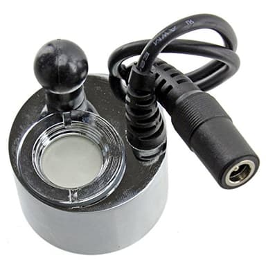 SPARES2GO Opti-Myst Heater Glass Disk Transducer Compatible with Dimplex Ultransmit Electric Wall Fire