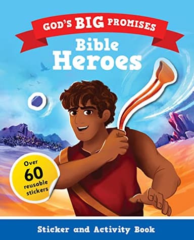 God’s Big Promises Bible Heroes Sticker and Activity Book (Christian Bible interactive book, gift for kids ages 3-7, based on God’s Big Promises Bible Storybook.)