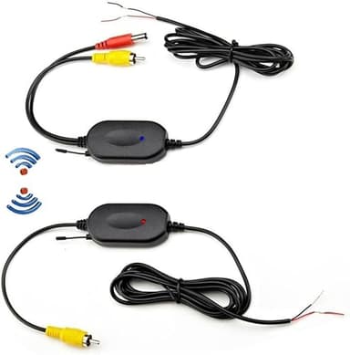 2.4 GHz Wireless Transmitter & Receiver Kit for Car Rear View Backup Camera Reverse Camera Vehicle Front Car Vehicle Backup Camera