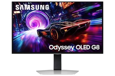 Samsung 27 Inch Odyssey OLED G81SF Gaming Monitor - 4K, 3840 x 2160, 240 Hz, QD-OLED, 0.03 ms(G/G), AMD FreeSync Premium Pro, G-Sync Compatible, Safeguard+ for Burn-in, Glare-Free, LS27FG816SUXXU