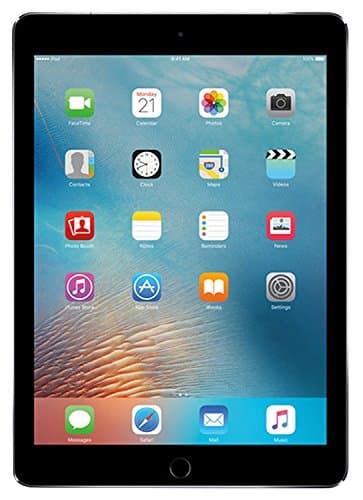 2017 Apple iPad (9.7-inch, Wi Fi, 32GB) Space Gray (Renewed)