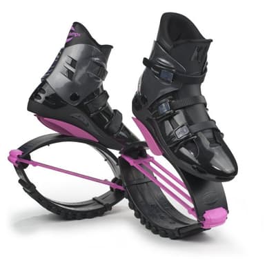 Kangoo Jumps Rebound Shoes KJ XR3 Special Edition Black/Pink M Medium UK6-8