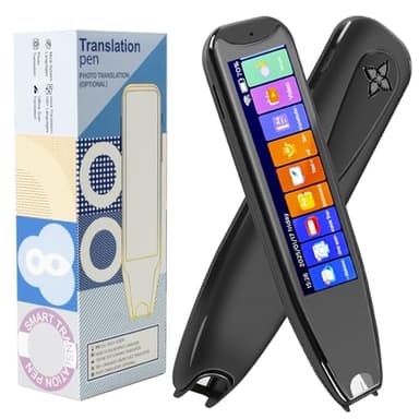 Upgraded Scan Reader Pen, Portable 134 Language Translator Device, Travel Translator Pen, Offline Scanning Translation in 9 Languages, Wi-Fi Wireless Reading Pen for Dyslexia for Travel/Learning