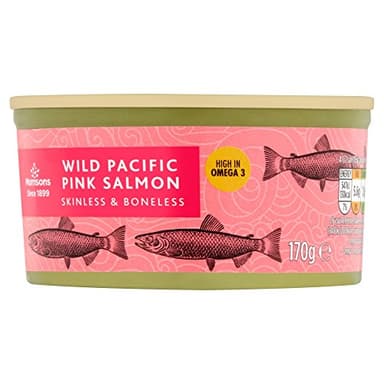 Morrisons Wild Pacific Pink Salmon Skinless & Boneless, 170g