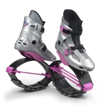 Kangoo Jumps Children’s Power Shoes Special Edition Silver/Pink Small
