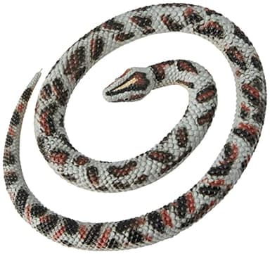 Wild Republic 53114 Python Rock Rubber Snake, Brown/Beige, 66 cm