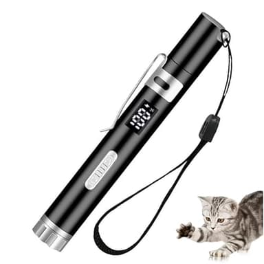 PAIDASHU Interactive toys for cats and dogs ，Interactive Cat Toy to Keep Busyfor Kitten Dog Chase Play (black)