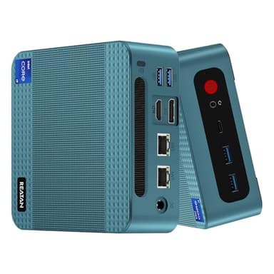 Reatan S8 Mini pc with Intel Core i9-12900H 12th Gen(14C/20T) Mini Computers 32GB DDR5 1TB M.2 2280 NVMe PCIe4.0 SSD 4K Triple Display WiFi6 BT5.2,Thunderbolt 4