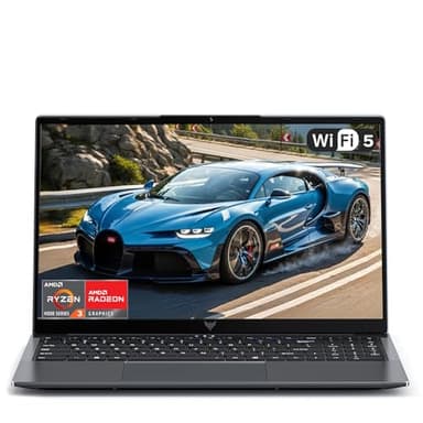 ACEMAGIC 15.6 inch Laptop - Ryzen 4300U Processor Up to 3.7GHz (Beat 3500U/N97/N150) Business Laptops, 16GB Ram DDR4 512GB SSD Notebook, Support 1080P, TF Card, WiFi, BT5.0