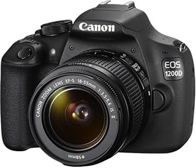 Canon EOS 1200D Digital SLR Camera with EF-S 18-55 mm f/3.5-5.6 III Lens (Renewed)