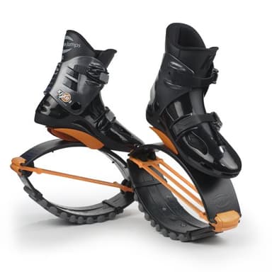 Kangoo Jumps ORIGINAL Fitness Rebound Shoes KJ XR3 Black/Orange M Medium UK6-8