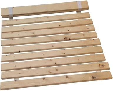 STOREX Heavy Duty Wooden Mattress Support Bunkie Board Bed Slats in 3 ft Single 4 ft Small Double 4 ft 6 Inch Double 5 ft king Size 6 ft Super King Size (3 Feet Single)