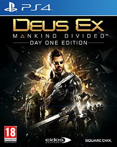 Square Enix Deus Ex: Mankind Divided, PS4 - video games (PS4, PlayStation 4, Physical media, Action / RPG, Eidos-Montréal, 08/23/2016, RP (Rating Pending))