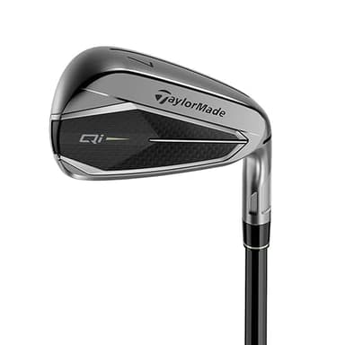 TaylorMade Qi Gunmetal Iron Set 5-PW-AW 85 MT Black R Regular