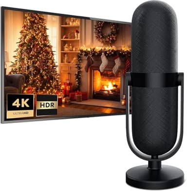 Indoor TV Aerial,650+ Miles Range TV aerial Indoor with Amplifier Signal Booster,Digital Ariels for Smart and Older TV's,HDTV Aerial Supports 4K 1080P HD Local Channels (Glossy Black)