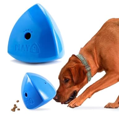 PLAY9 Roolo Dog Treat Dispenser Toy - Interactive Enrichment & Puzzle Feeder for Dogs - Durable Slow Feeder for Mental Stimulation, Boredom Relief & Reward-Based Play