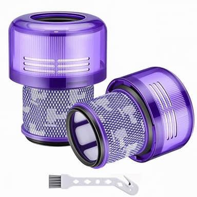 Replacement Filters for Dyson V11 V15 SV14 Absolute, Animal Cordless Vacuum Cleaner,Compare to Part # DY-970013-02,2 Pack,Purple
